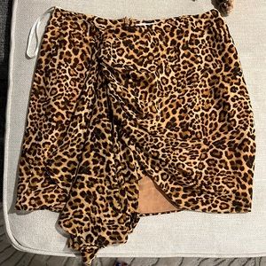 For Love and Lemons Cheetah Skirt